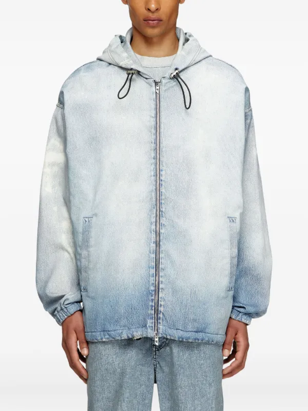 Diesel D-Wynny フーデッド ジャケット | ブルー | FARFETCH JP