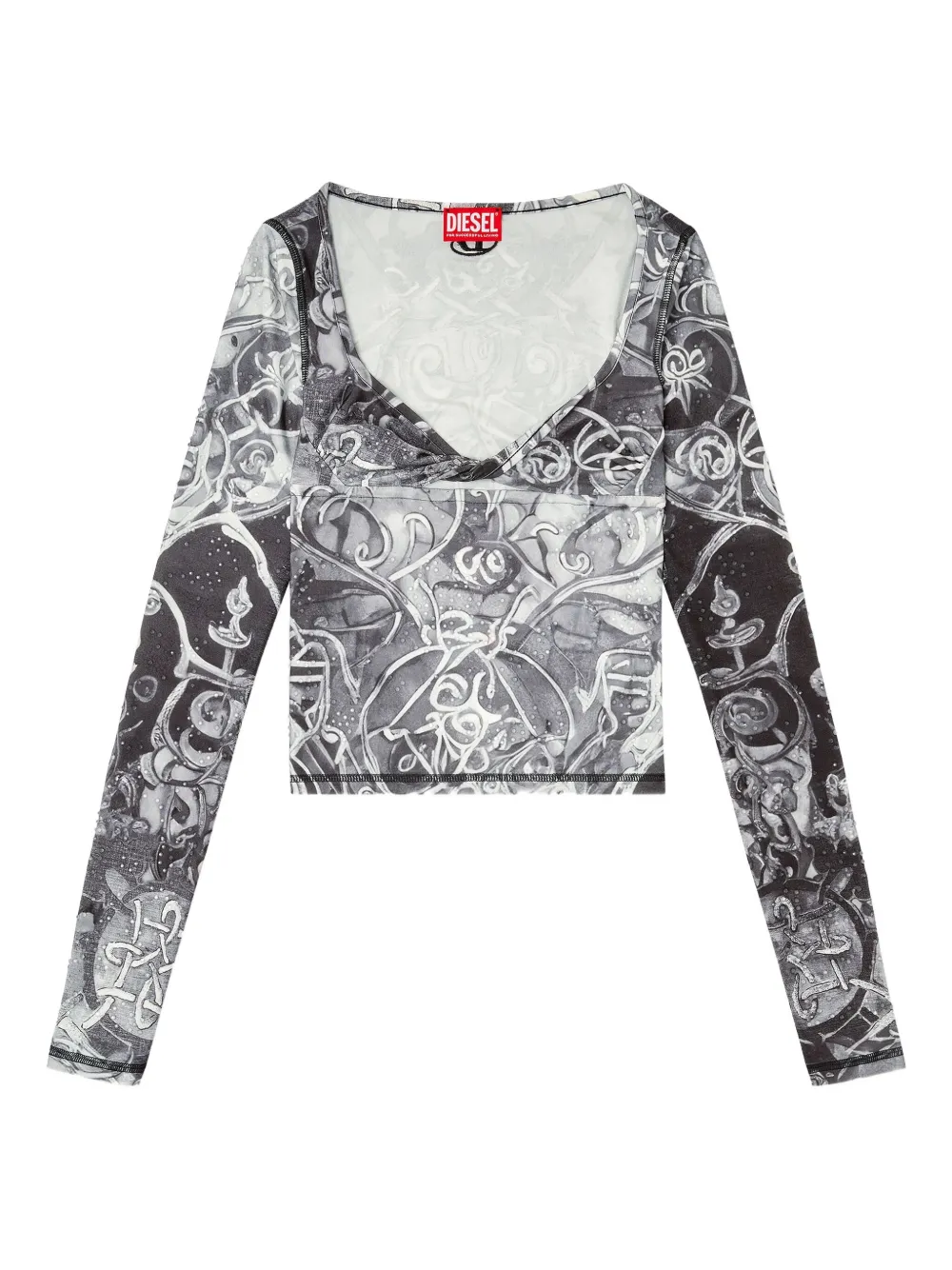 Diesel T-Antica T-shirt Grijs