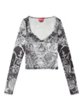 Diesel T-Antica T-shirt - Grey