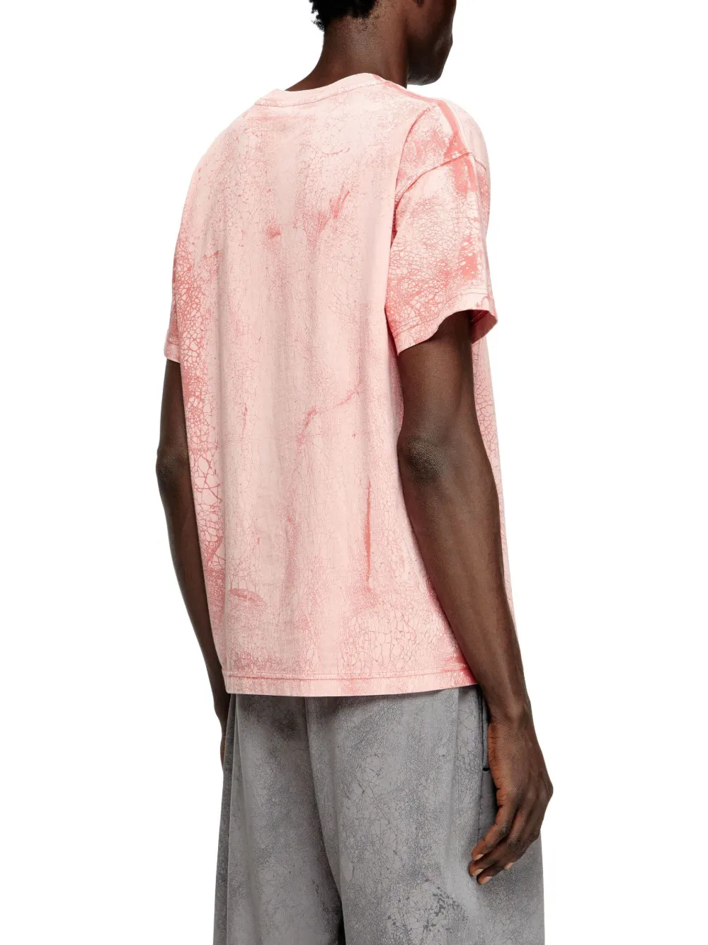 Diesel T-Norm T-shirt Roze