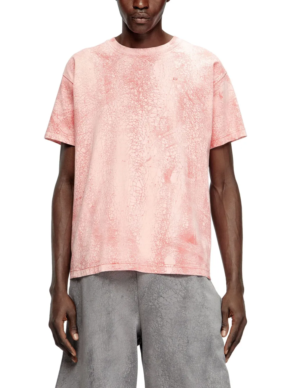Diesel T-Norm T-shirt Roze