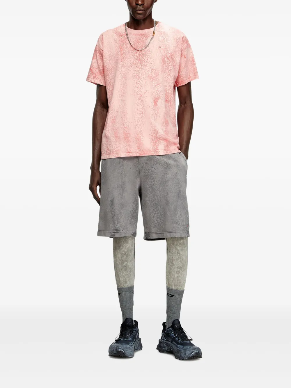 Diesel T-Norm T-shirt - Roze