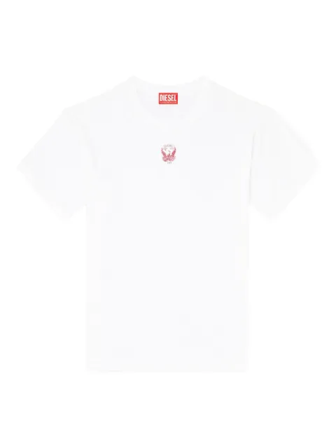 Diesel T-Norm-T13 T-Shirt mit Logo-Stickerei
