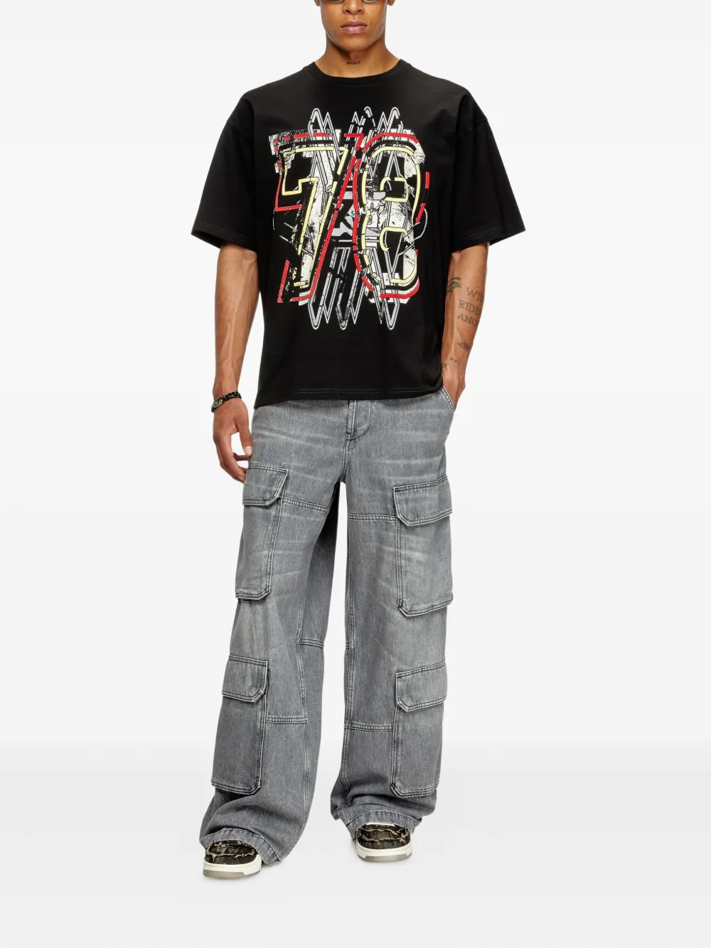 Diesel T-Boxt-T8 graphic-print T-shirt | T-Shirts | Image 2