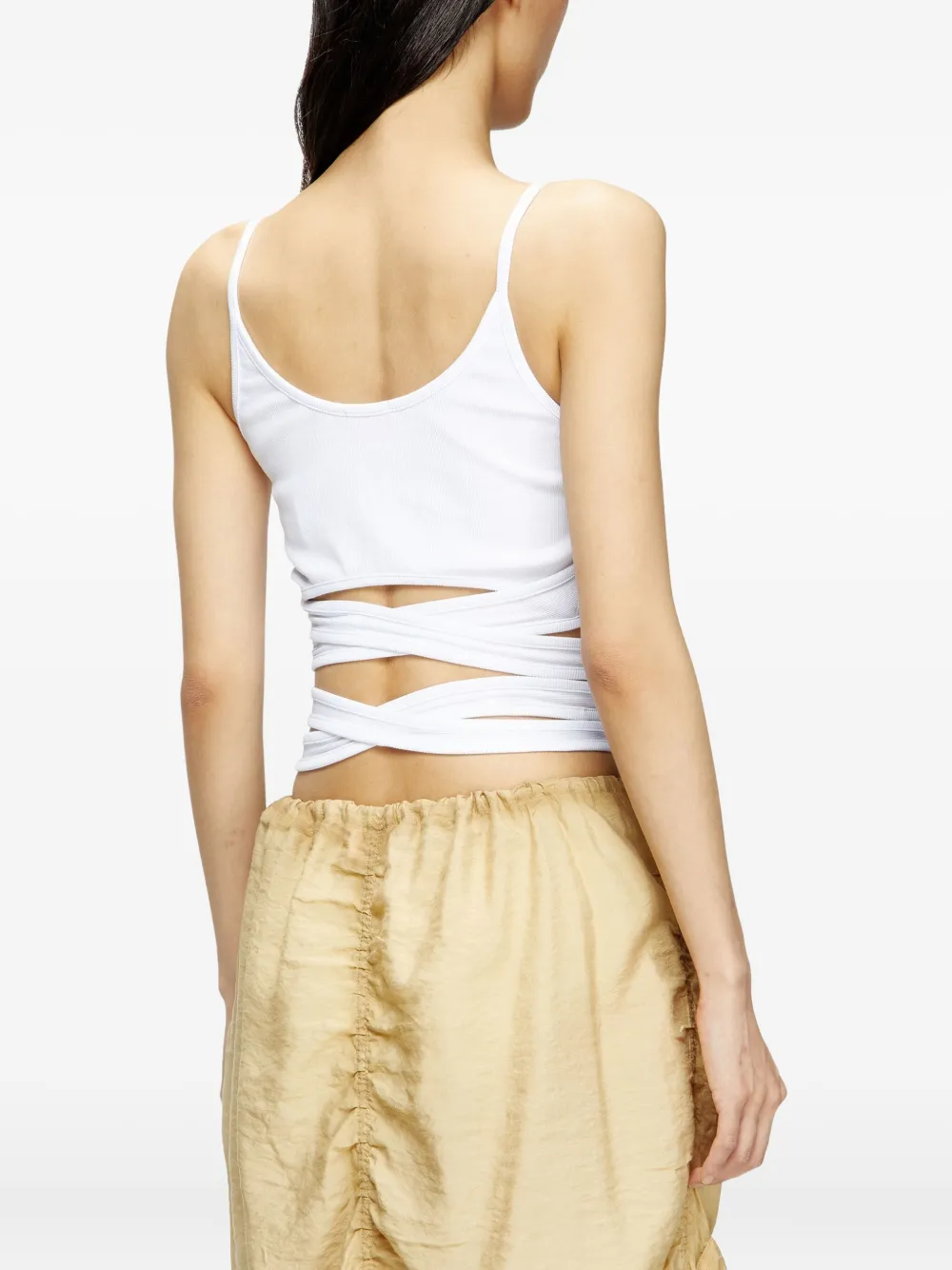 Diesel T-Leya-Tail tanktop Wit