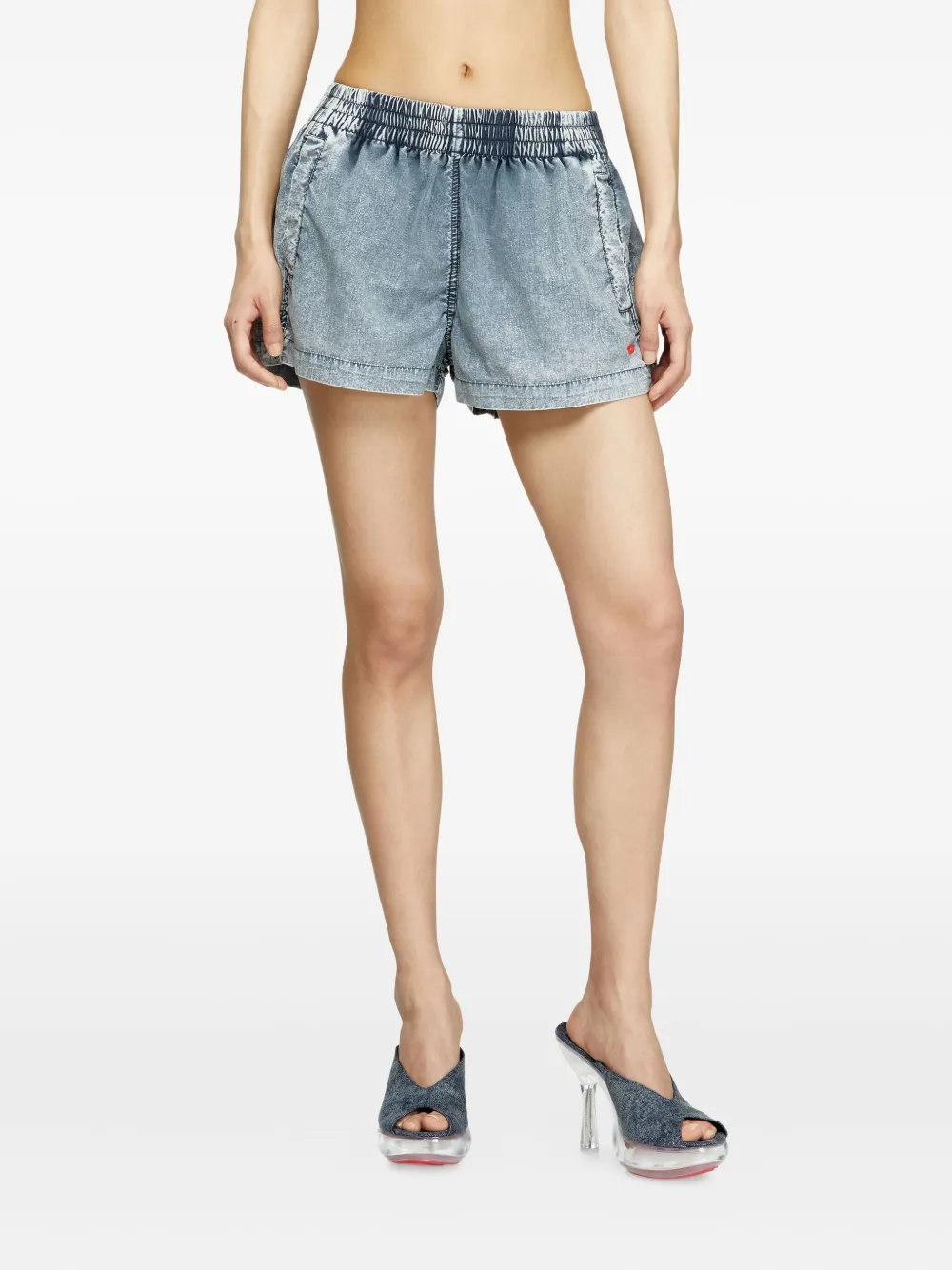 Diesel S-Ound denim shorts Blauw