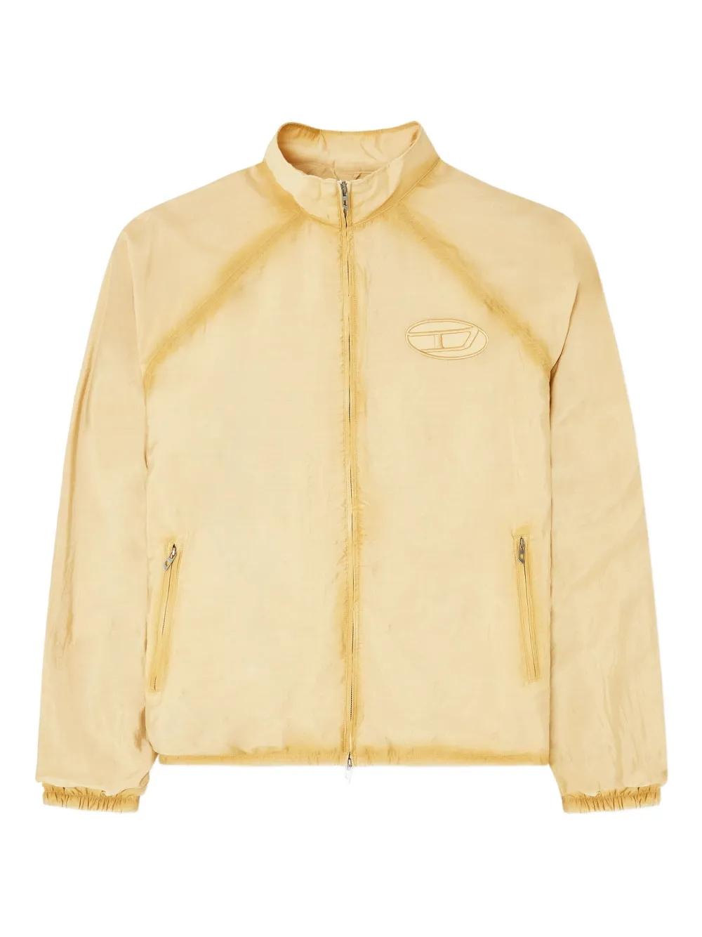 Diesel J-Henri-Souvenir embroidered-phoenix jacket Beige
