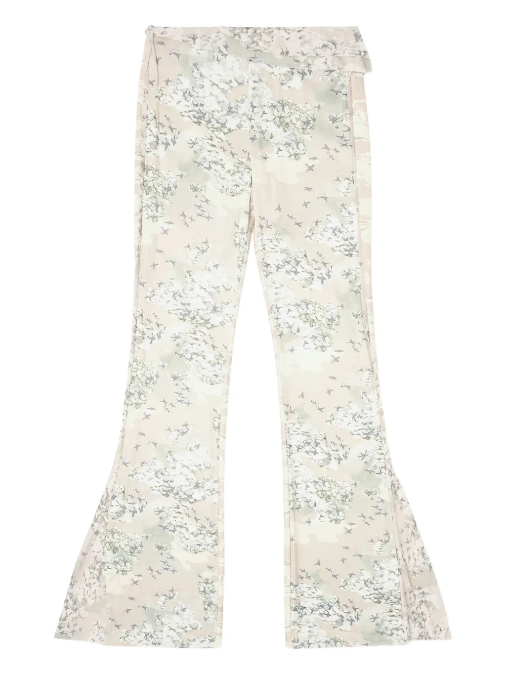 Diesel P-Affal floral-print trousers Beige