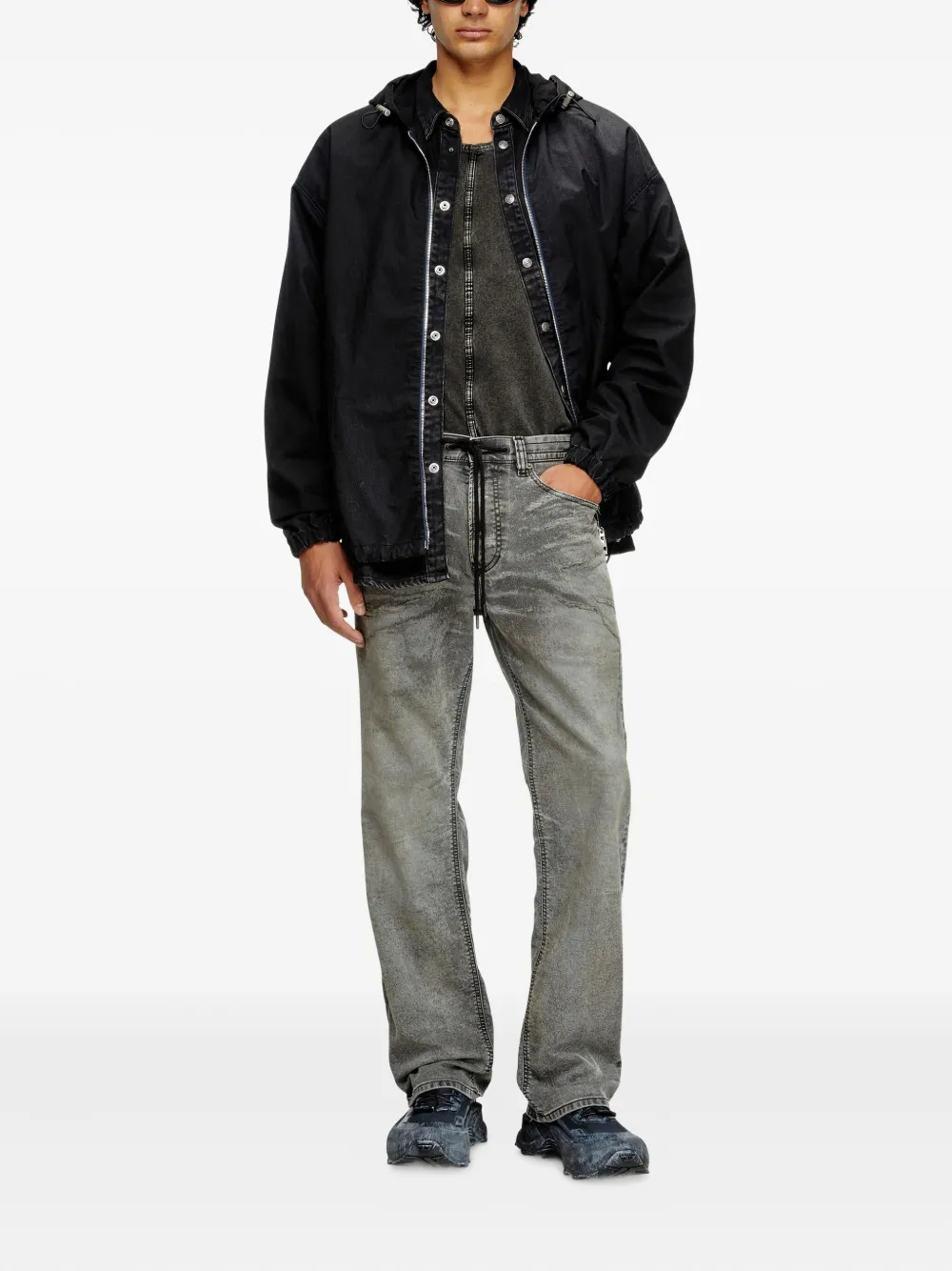 Diesel faded straight-leg jeans | Regular & Straight-Leg Jeans | Image 2