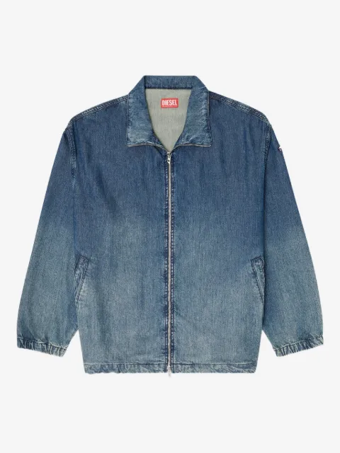 Diesel D-Krap-S6 zip-fastening denim jacket