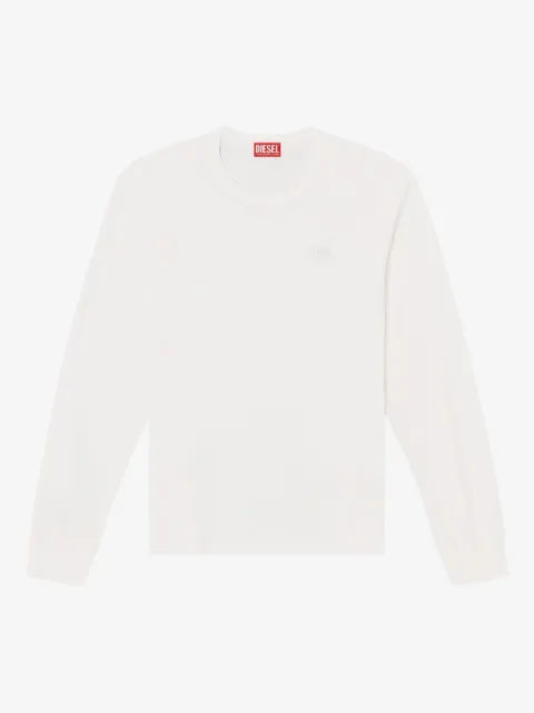 Diesel T-Adjust-Ls-Slits-R17 cotton T-shirt