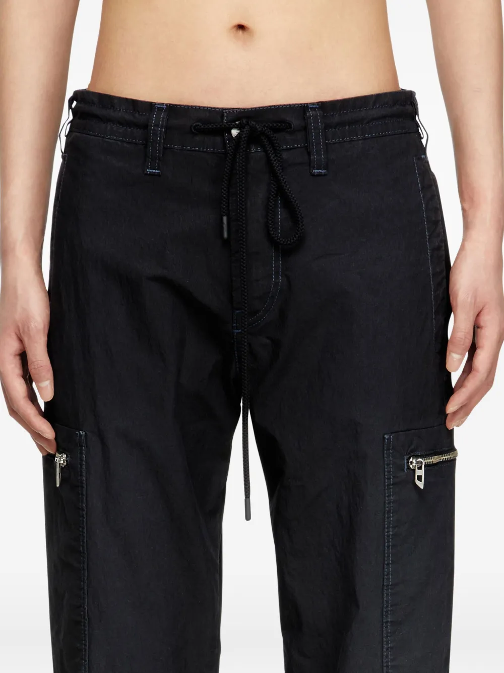 Diesel D-Lab cargo broek Zwart