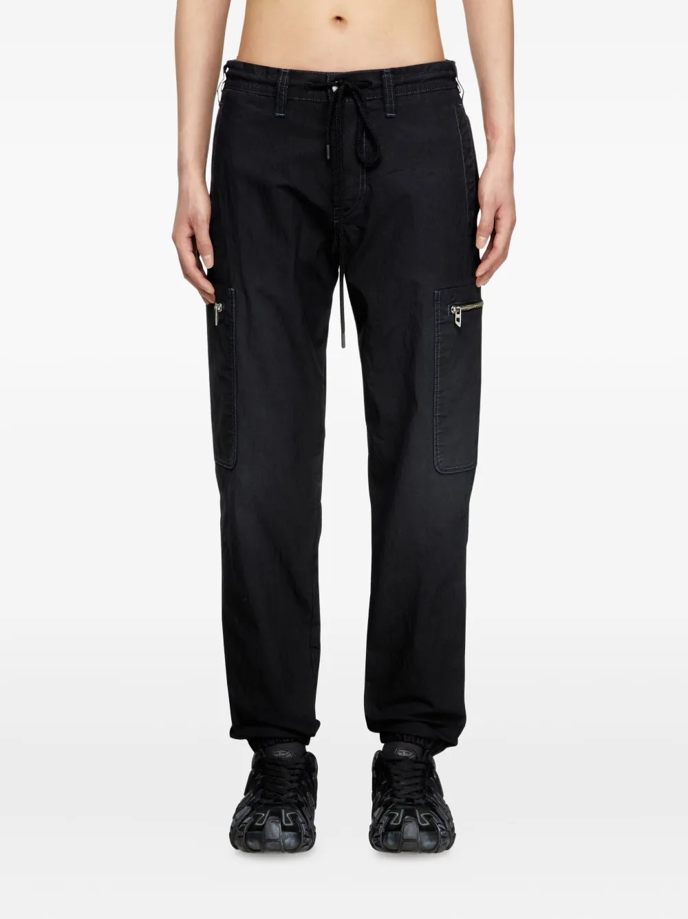 Diesel D-Lab cargo broek Zwart