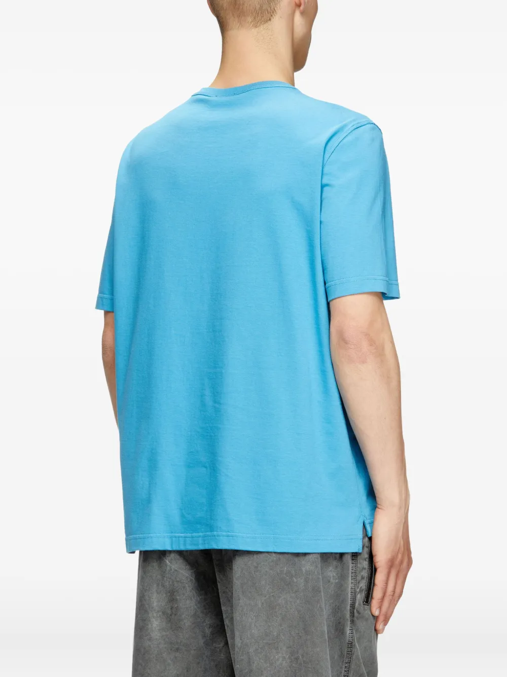 Diesel T-Adjust-OD T-shirt Blauw
