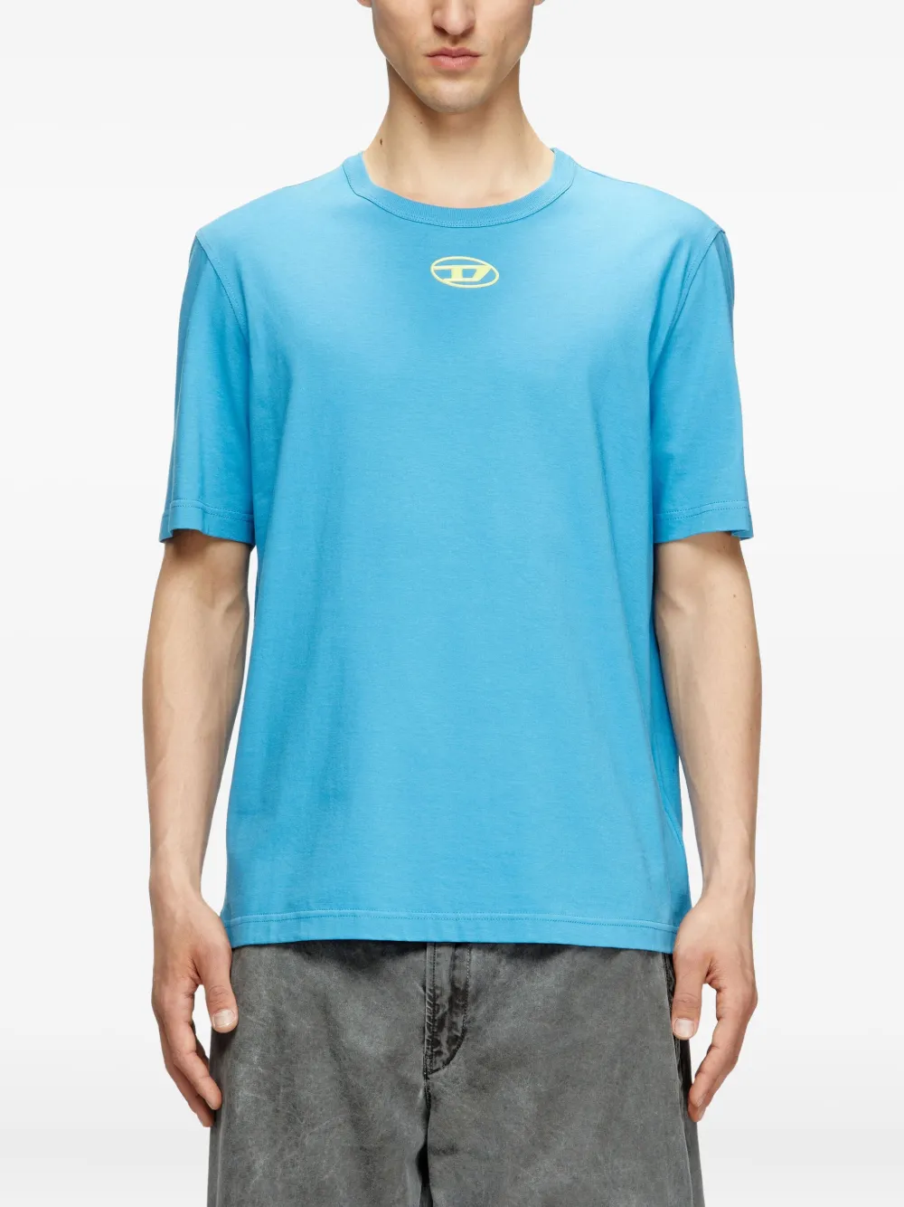 Diesel T-Adjust-OD T-shirt Blauw