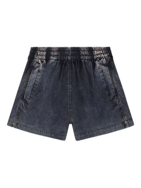 Diesel shorts S-Ound de mezclilla con pretina elástica