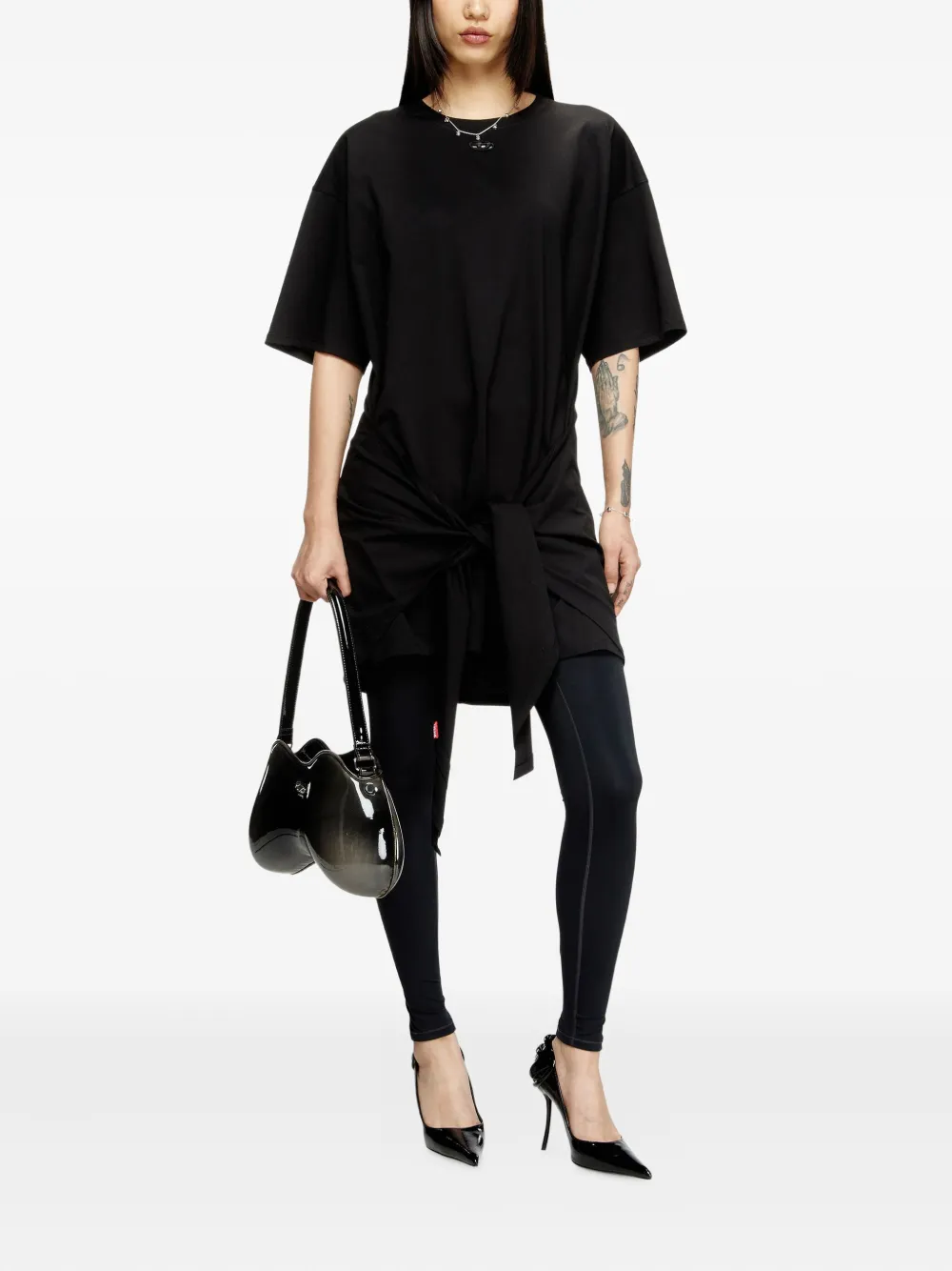 Diesel D-Eivor mini dress - Zwart
