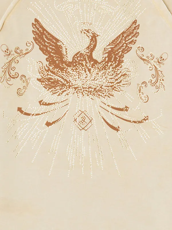 Diesel ラインストーン ラグランスリーブ Tシャツ | ニュートラル