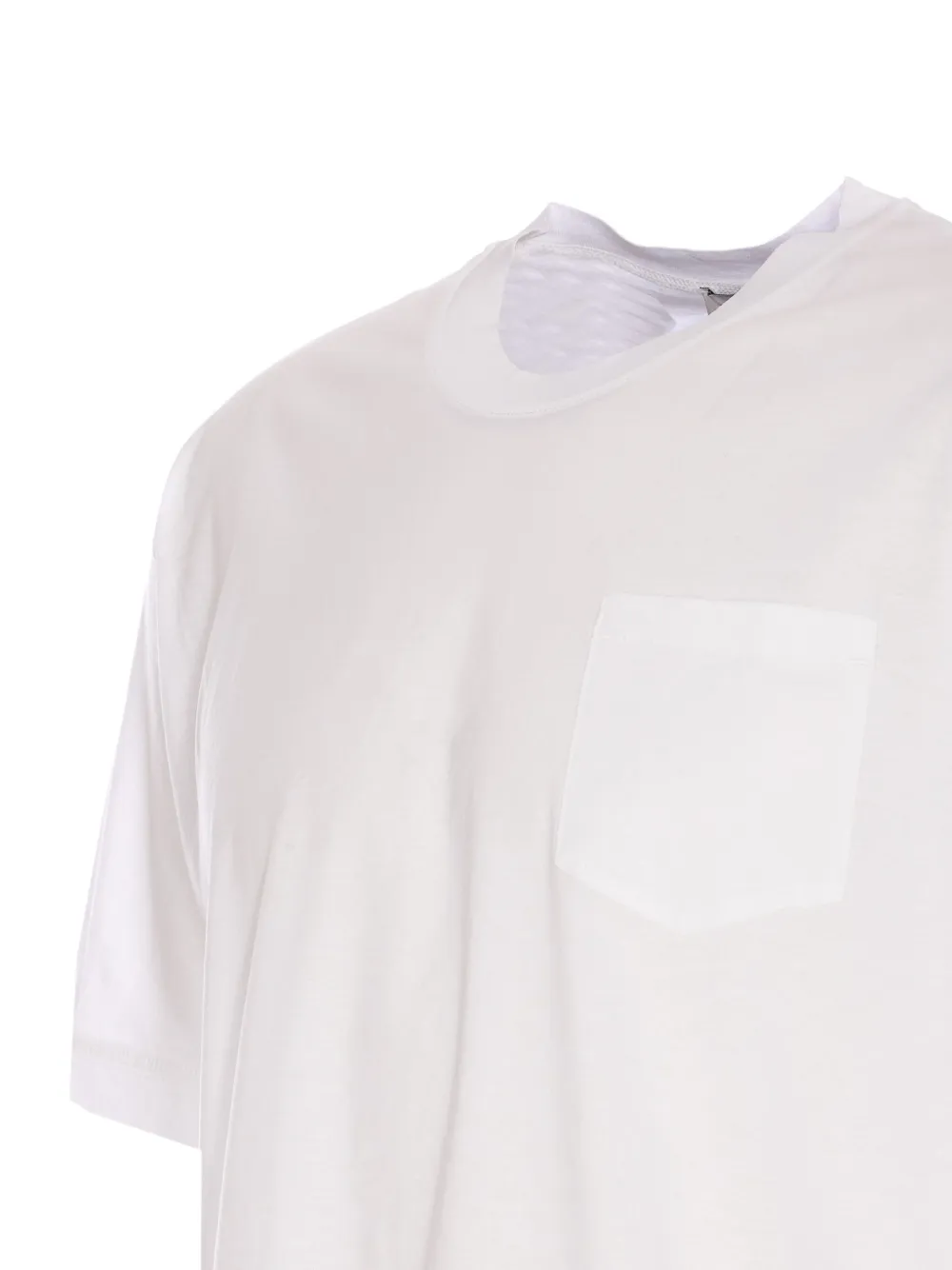 Shop Paolo Pecora Cotton T-shirt In White