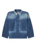 Diesel Henley buttoned shirt - Blue