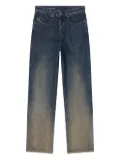 Diesel ombré-effect loose-leg jeans - Blue