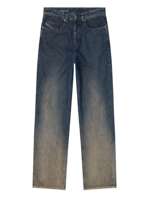 Diesel ombré-effect loose-leg jeans