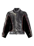 Diesel G-Riffin zip-up puffer jacket - Silver