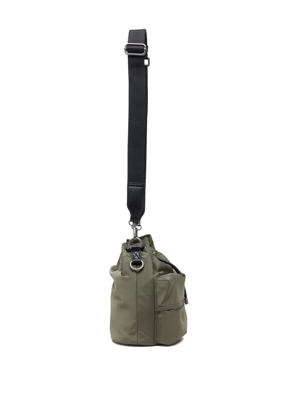 Diesel drawstring bucket bag Groen