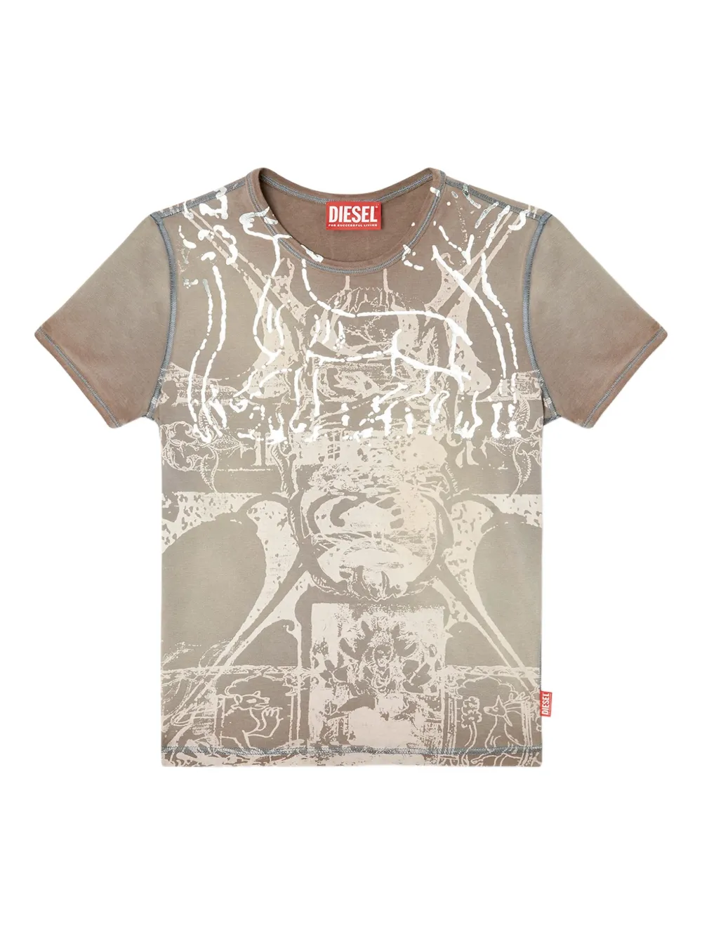 Diesel playera T-Uncuties-Long-R6 | neutro | Image 1