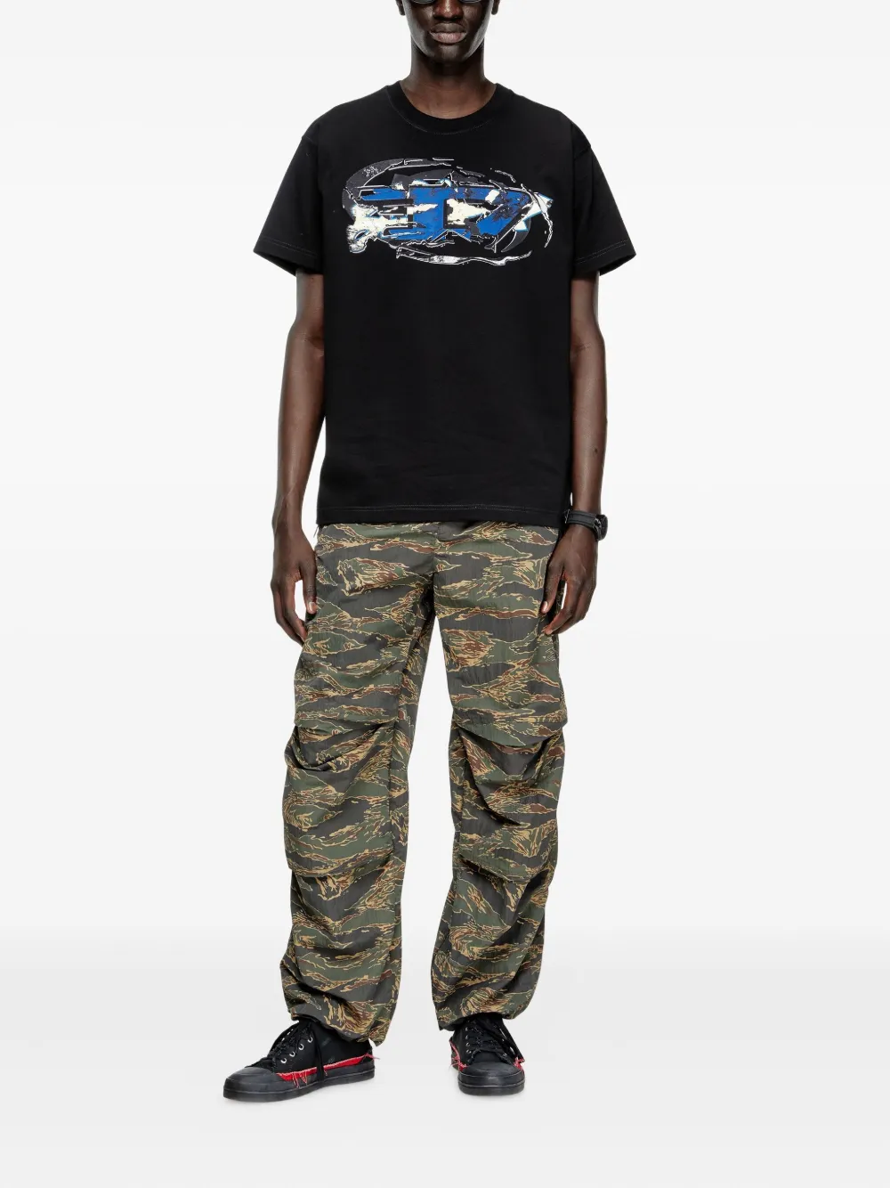 Diesel T-Norm-T11 graphic-print T-shirt | T-Shirts | Image 2