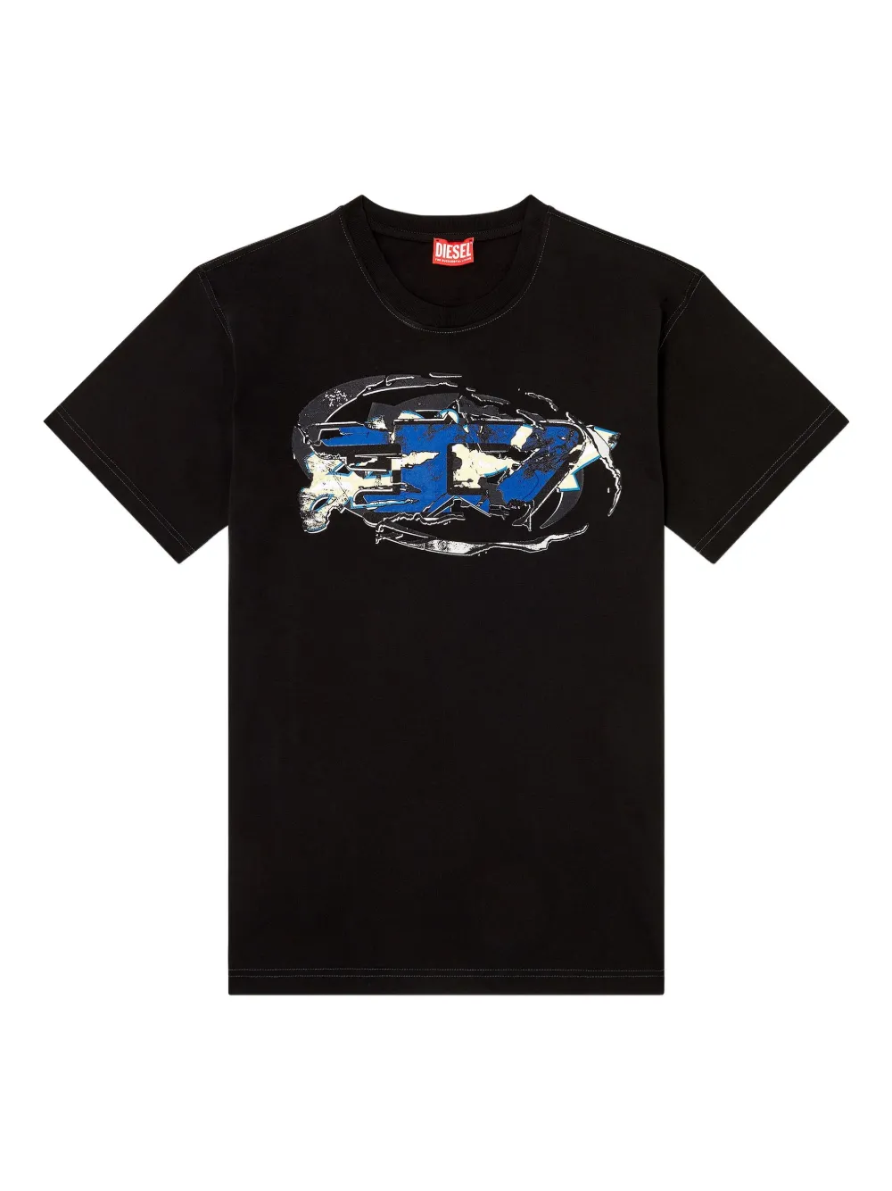 Diesel T-Norm-T11 graphic-print T-shirt - ブラック Diesel T-Norm-T11 graphic-print T-shirt - ブラック