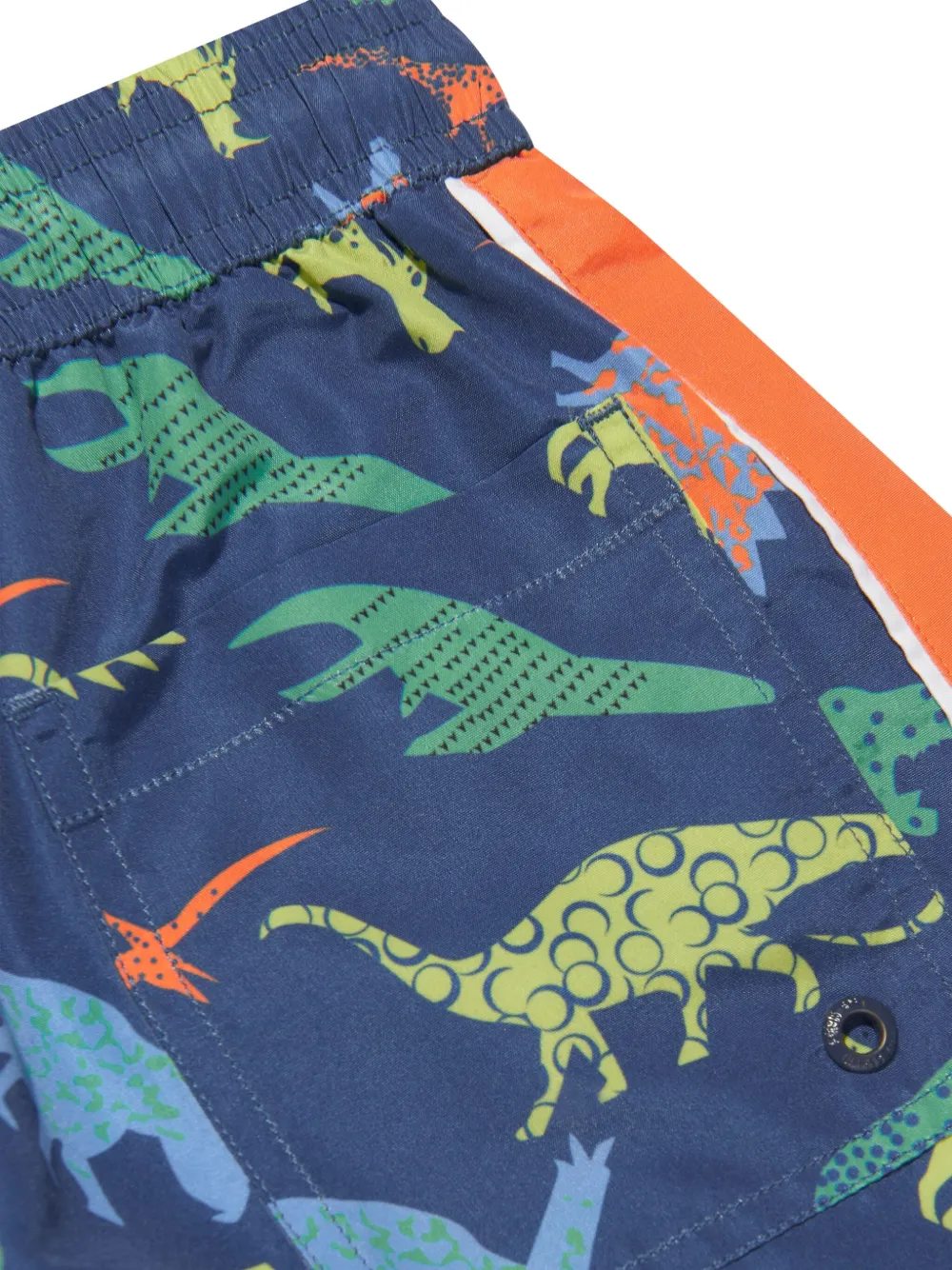 SOLISWIM KIDS Zwembroek met print Blauw