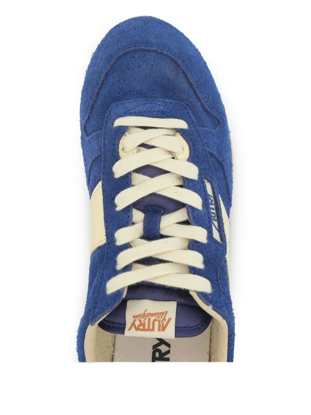 Shop Autry Leather Sneakers In Blau