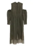 Masnada cotton maxi dress - Green
