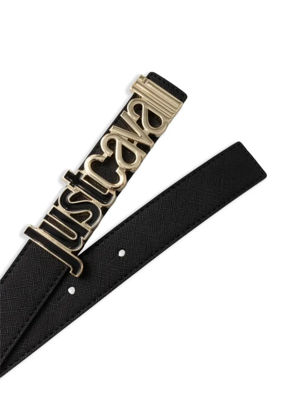 logo-buckle belt
