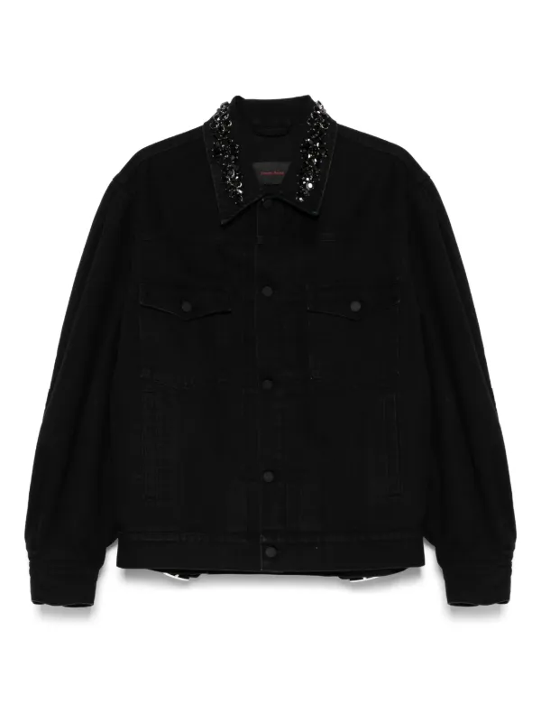 【関税込み】Simone Rocha デニムジャケット SIMONE ROCHA デニムジャケット 装飾付き | NET-A-PORTER