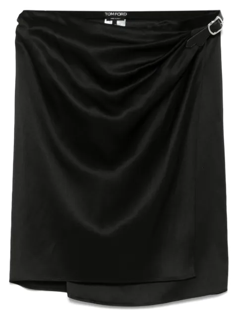 TOM FORD silk mini skirt