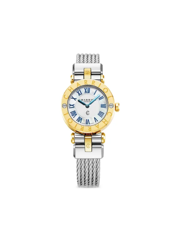 Charriol Montre Tropez Navigator Cruise 28 Mm Blanc