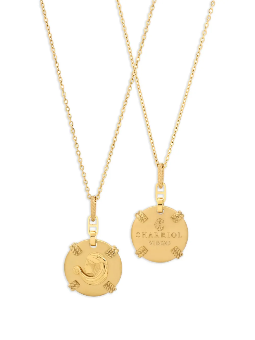 Charriol Zodiac Virgo halsketting - Goud