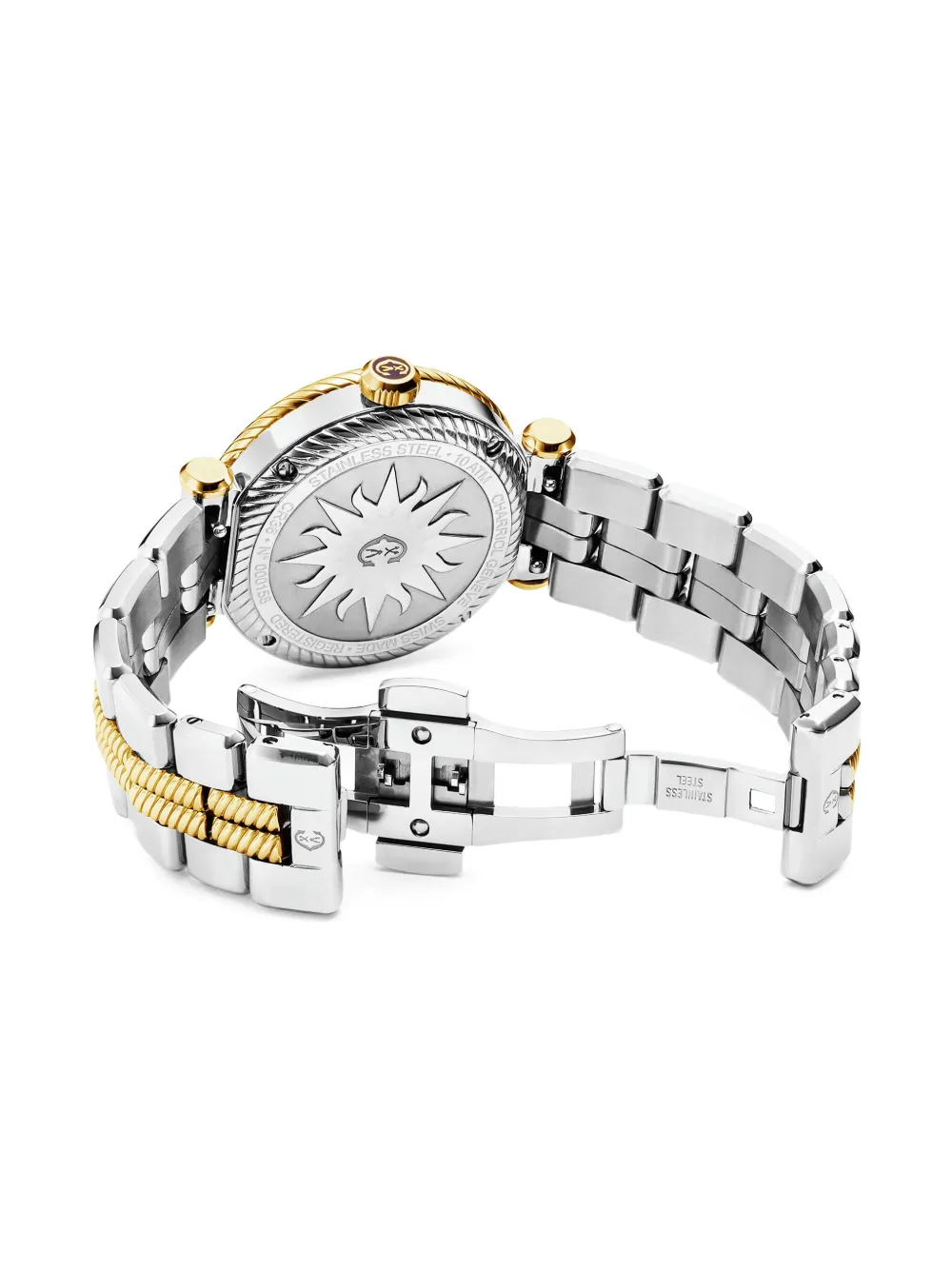 Charriol St. Tropez Cruise 36mm In Grey