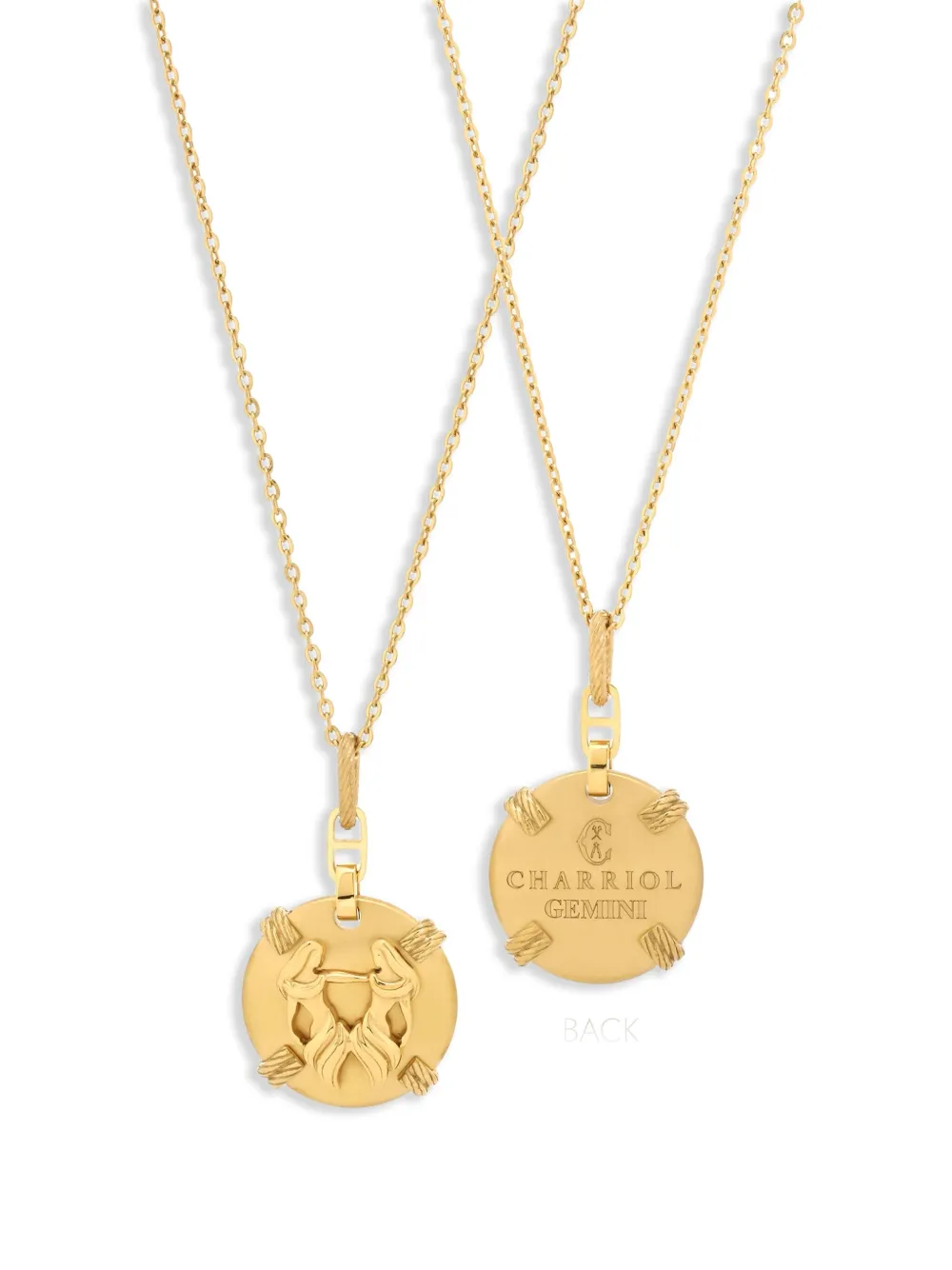 Charriol Zodiac Gemini halsketting - Goud