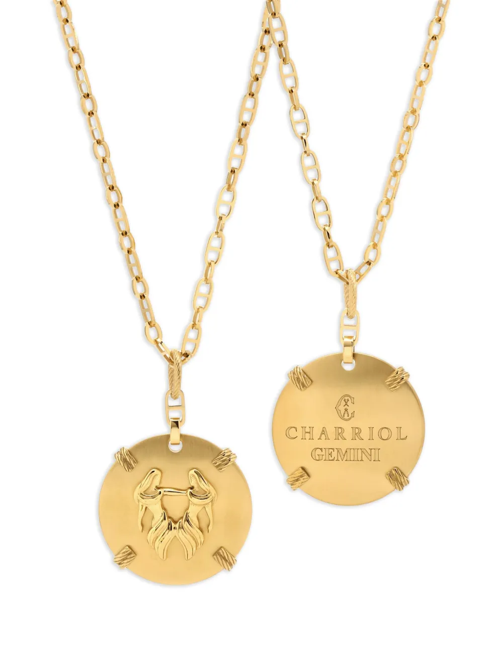 Charriol Zodiac Gemini halsketting - Goud