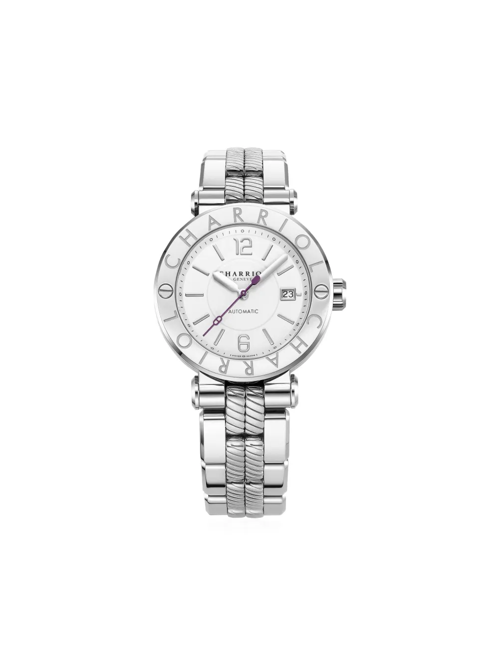 Charriol Navigator Cruise 41mm In Silver