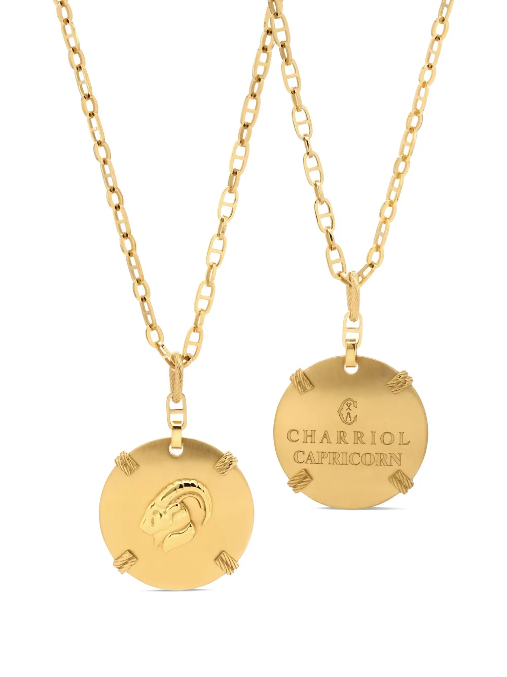 Charriol Zodiac Capricorn halsketting - Goud