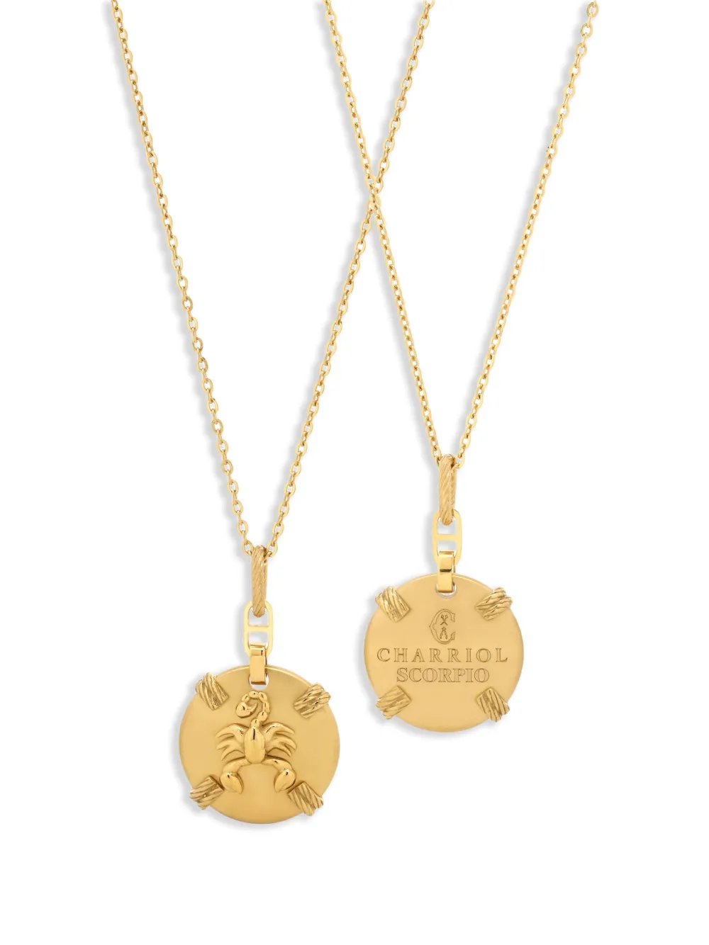 Charriol Zodiac Scorpio halsketting - Goud
