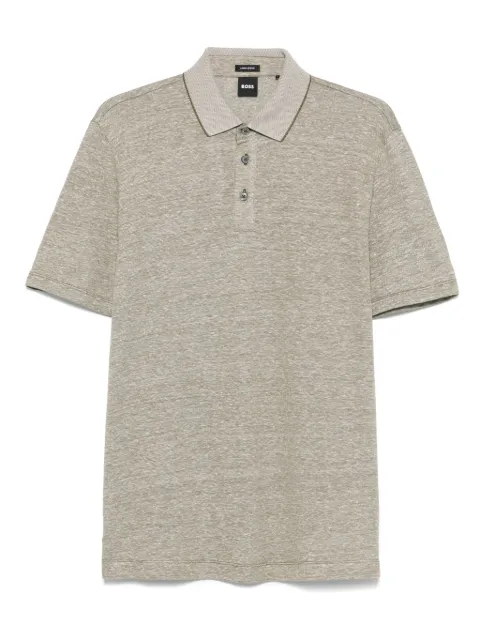 BOSS mélange polo shirt
