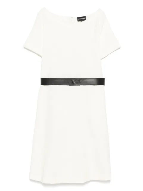Emporio Armani ribbed midi dress
