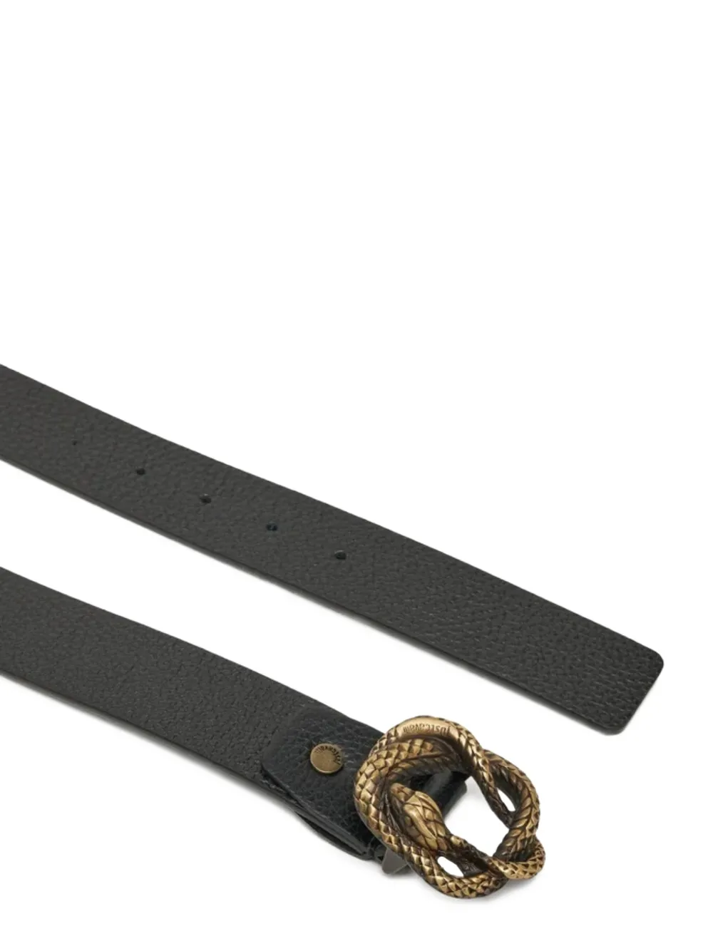 snake-buckle belt