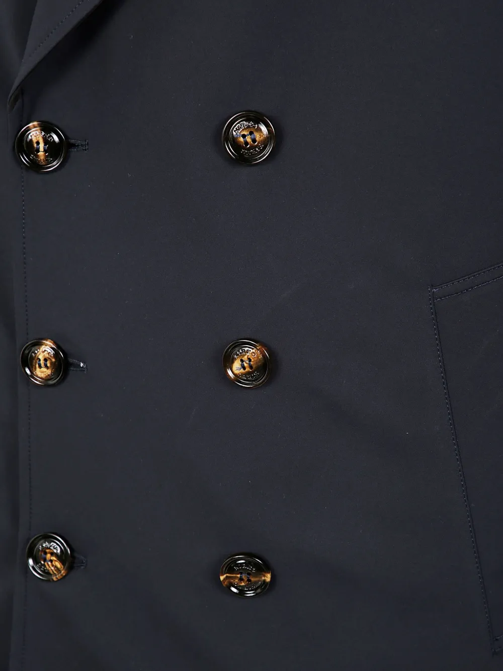 Shop Kired Double-breasted Blazer In Blue