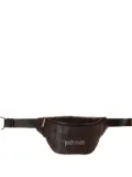 Just Cavalli logo-lettering belt bag - Black